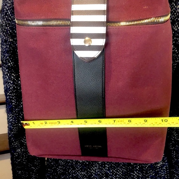 HENRI BENDEL BLACK FRIDAY Backpack Crossbody Shoulder Bag w Adjustable Straps - Picture 8 of 16